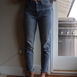 Levi’s wedgie fit denim size 27